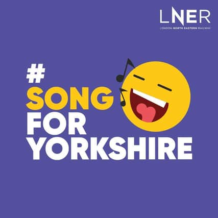 The Song For Yorkshire competition has been launched by Welcome To Yorkshire, LNER and singer Lizzie Jones MBE.