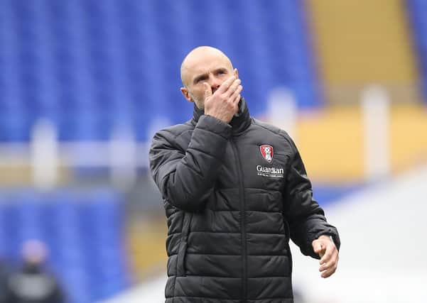 Rotherham United manager Paul Warne will miss the next two games (Picture: PA)