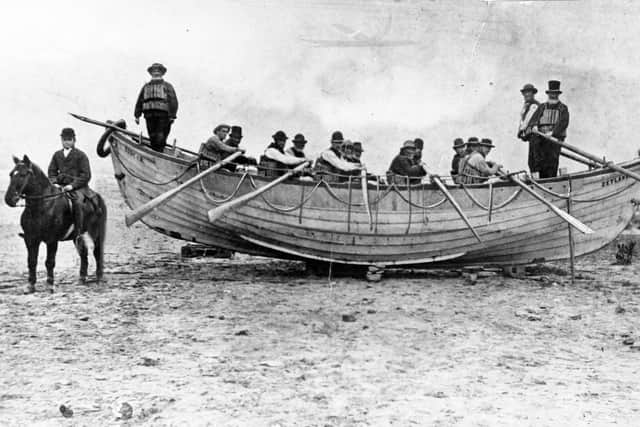 An archive photo of the formrer Redcar lifeboat Zetland.