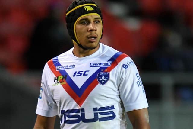 Injury-free Wakefield Trinity winger Ben Jones-Bishop has been included in the squad to face St Helens. Picture: Jonathan Gawthorpe/JPIMedia.