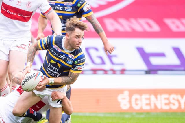 Leeds Rhinos' Richie Myler who looks to have retained his No1 role for Wembley (SWPIX)