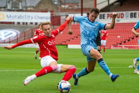 Barnsley striker Cauley Woodrow has been linked with a move to Cardiff City. Picture Bruce Rollinson
