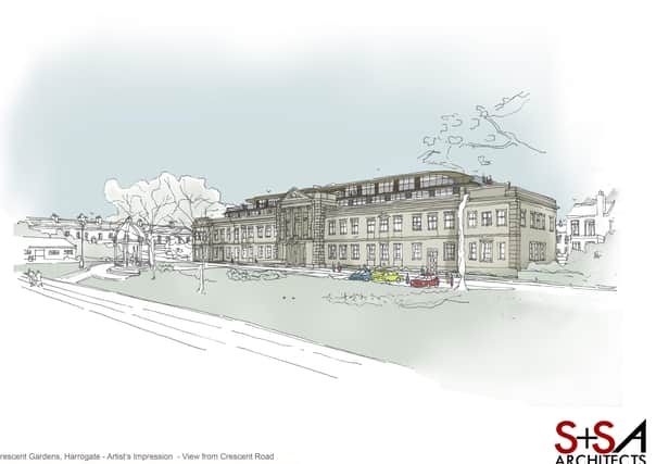 Impala Estates has revealed its plans for Harrogate Council's former offices.
