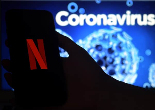 Many people have turned to Netflix for entertainment this year as lockdown has kept people at home (Photo by OLIVIER DOULIERY/AFP via Getty Images)