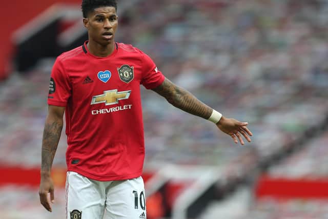 Manchester United footballer Masrcus Rashford is now a leading child food poverty campaigner.