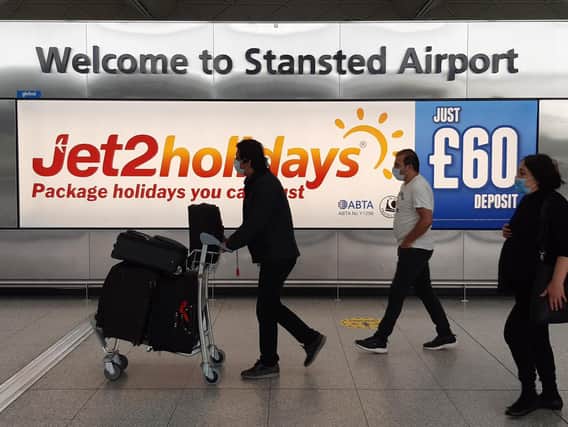 The company's network includes services to Stansted Airport