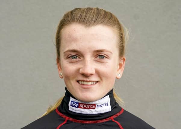 Record-breaking rider Hollie Doyle.