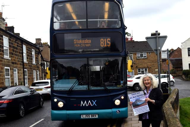 Campaigners want better bus services in Stokesley amid calls to bring back the former North Riding County Council.