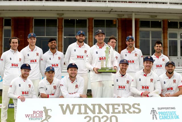 Essex will defend both their County Championship and Bob Willis Trophy titles next season, after an agreement was reached over another tweak to the first-class structure. (PictureL Steven Paston/PA Wire)