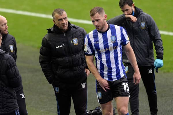 Tom Lees is an injury doubt for Sheffield Wednesday. Picture: Steve Ellis