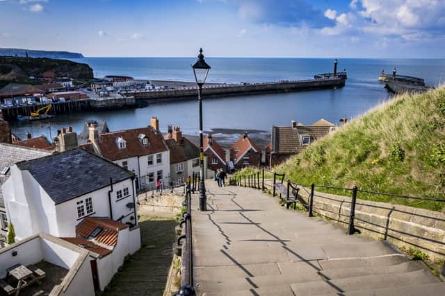 Whitby - featurted on one of the new postcards from The Yorkshire Post