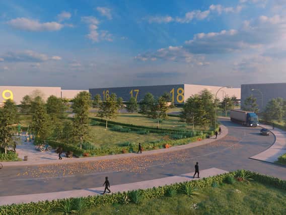 A planning application has been lodged for a major employment site in Doncaster