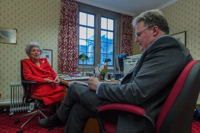 Baroness Betty Boothroyd gave an exclusive interview to The Yorkshire Post's Tom Richmond in 2017 to mark the 25th anniversary of her election as Speaker.