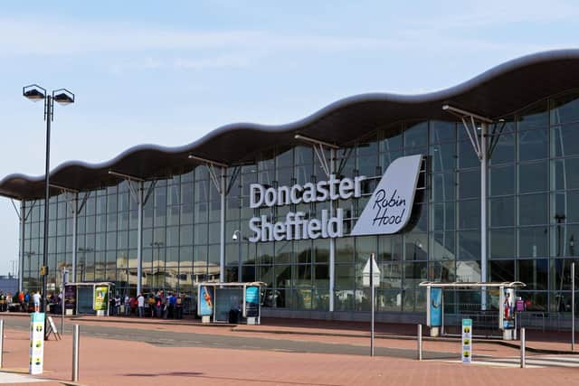 The Government has declined to advance plans to build a rail link to Doncaster Sheffield Airport.