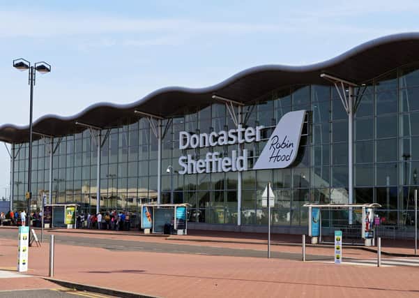 Plans to build a rail link to Doncasetr Sheffield Airport have been rebuffed.