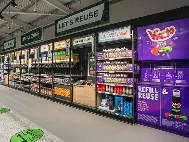 Asda said it recognises that sustainable shopping must be affordable and accessible to all customers