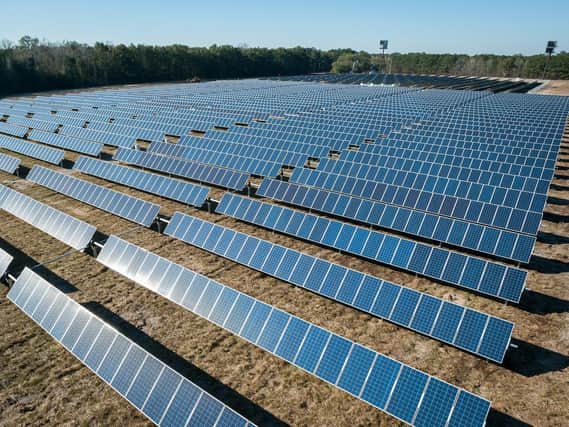 A huge solar farm could be built on the outskirts of Scarborough