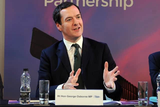 George Osborne pictured in Leeds in 2017. Picture Tony Johnson.