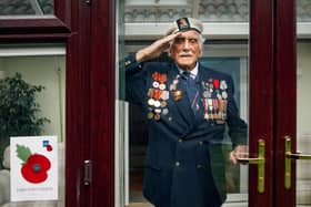 World War Two veteran Bill Taylor is part of this year's Royal British Legion poppy appeal.