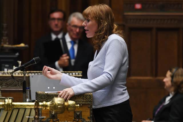 Labour deputy leader Angela Rayner caused a furore by describing a Tory MP as 'scum'.