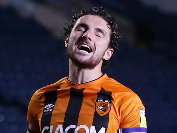 Hull City defender Lewie Coyle is facing a spell on the sidelines. Pictures: Getty Images