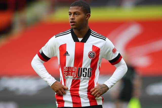 PROVE IT: Sheffield United's record signing Rhian Brewster could get the chance to get one over former club Liverpool this Saturday. Picture: Simon Bellis/Sportimage