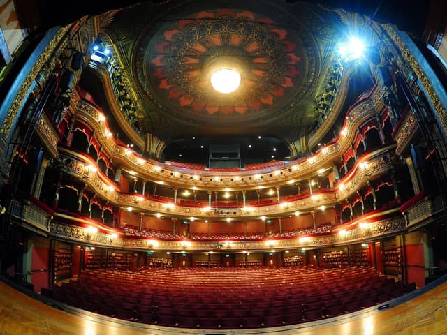 Leeds Grand Theatre auditorium