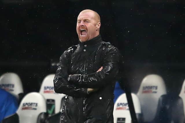 STAY CALM< CARRY ON: Burnley manager Sean Dyche. Picture: Alex Pantling/NMC Pool/PA