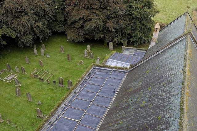 Lead roofing stolen from St Hilda's Church in Sherburn, North Yorkshire