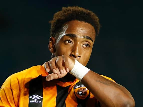 Mallik Wilks broke the deadlock in Saturday's League One clash between Hull City and Peterborough United. Pictures: Getty Images
