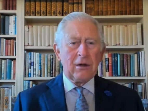 HRH Prince Charles issued a heartfelt message to staff at Airedale Hospital