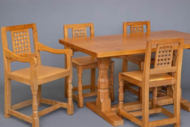 Fine furniture offers fine returns.