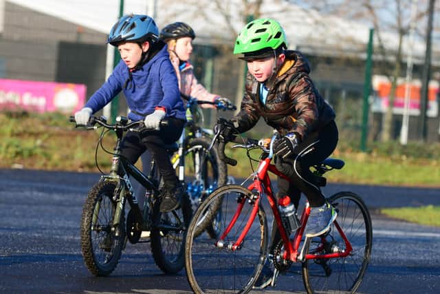 Olympic champion Ed Clancy is leading a programme to help children to learn to cycle safely.