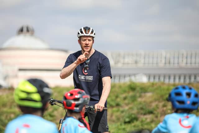 Ed Clancy is a three-time Olympic champion 
and co-founder of the Clancy Briggs Cycling Academy in Doncaster.
