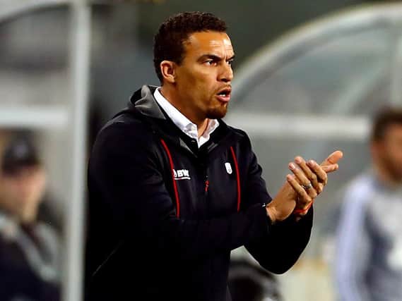 NEW COACH: Valerian Ismael takes charge of Barnsley for the first time on Tuesday