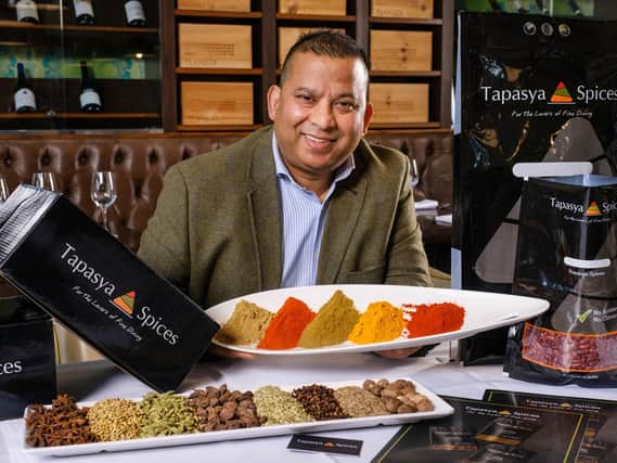 In demand: Mukesh Tirkoti of Tapasya Spices, says Indian spices are in demand for various dishes.