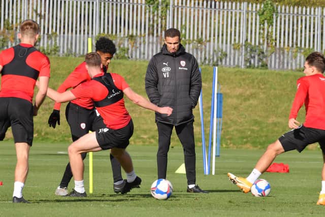 Good atmosphere: Barnsley FC head coach Valerien Ismael 
has been impressed with his new squad's attitude.
Picture courtesy of Barnsley FC