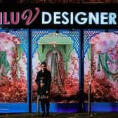 Inspiration was taken from Pakistan’s Shalimar Garden to bring the window to life at I Luv Designer in West Yorkshire