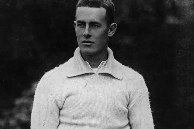 Austrlian hero: Cricketer Victor Trumper.  (Photo by Topical Press Agency/Getty Images)