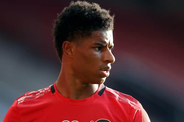 Marcus Rashford warned MPs not to “turn a blind eye” to vulnerable families. Photo: Martin Rickett/PA Wire
