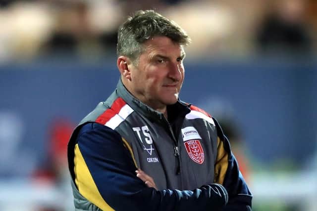 Show of faith: Hull KR head coach Tony Smith. Picture: Simon Cooper/PA Wire.