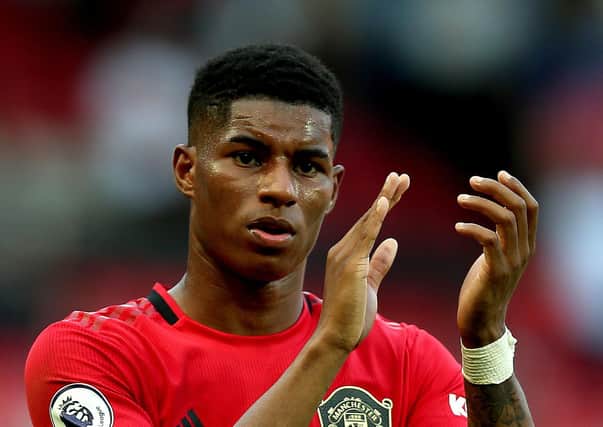 Marcus Rashford has been described as a force for good by this letter writer. Photo: Nigel French/PA Wire