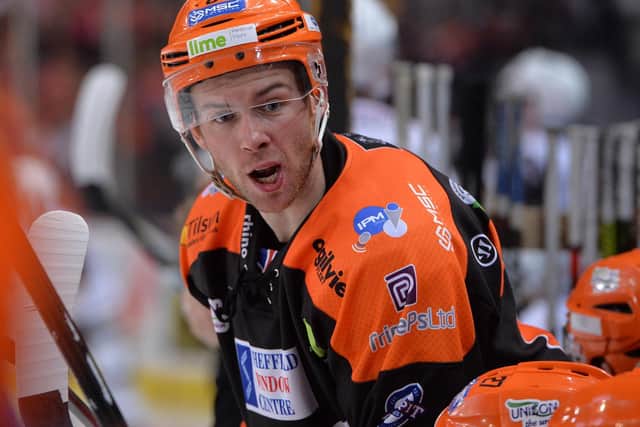 Ben O'Connor will suit up for Sheffield Steeldogs this coming season. Picture courtesy of Dean Woolley.