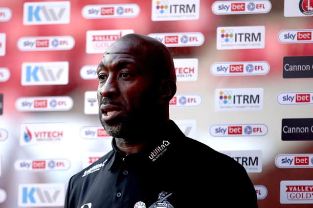 MANAGER: Doncaster Rovers' Darren Moore. Picture: Steven Paston/PA Wire.