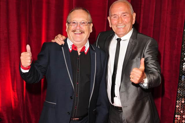 Tommy Cannon (right) and Bobby Ball