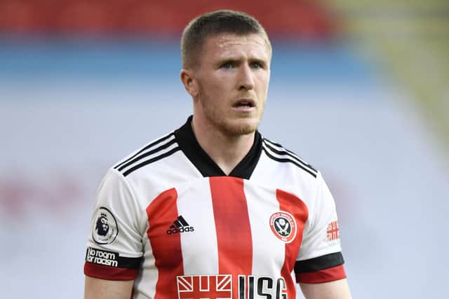 Sheffield United's John Lundstram is risking running down his contract at the club. Picture: Peter Powell/PA Wire.