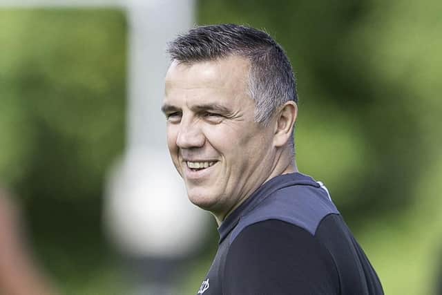 Hull FC interim coach Andy Last has plenty to smile about. Picture: Allan McKenzie/SWpix.com.