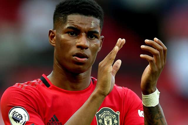 Marcus Rashford's petition has attracted widespread support. Photo: Nigel French/PA Wire