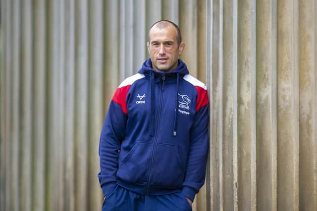 Ambitious: Doncaster Knights head coach Steve Boden. Picture Tony Johnson