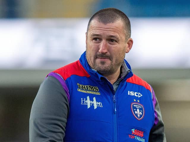 Shuffle the pack: Wakefield Trinity coach Chris Chester.
Picture Bruce Rollinson